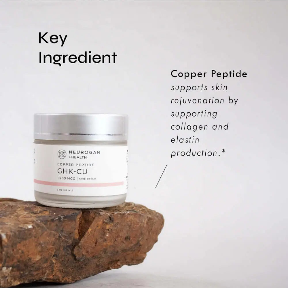 Ghk-Cu Copper Peptide Face Cream (Save $10 off order with add-on purchase of Ghk-Cu Copper Peptide Neck & Face Serum)