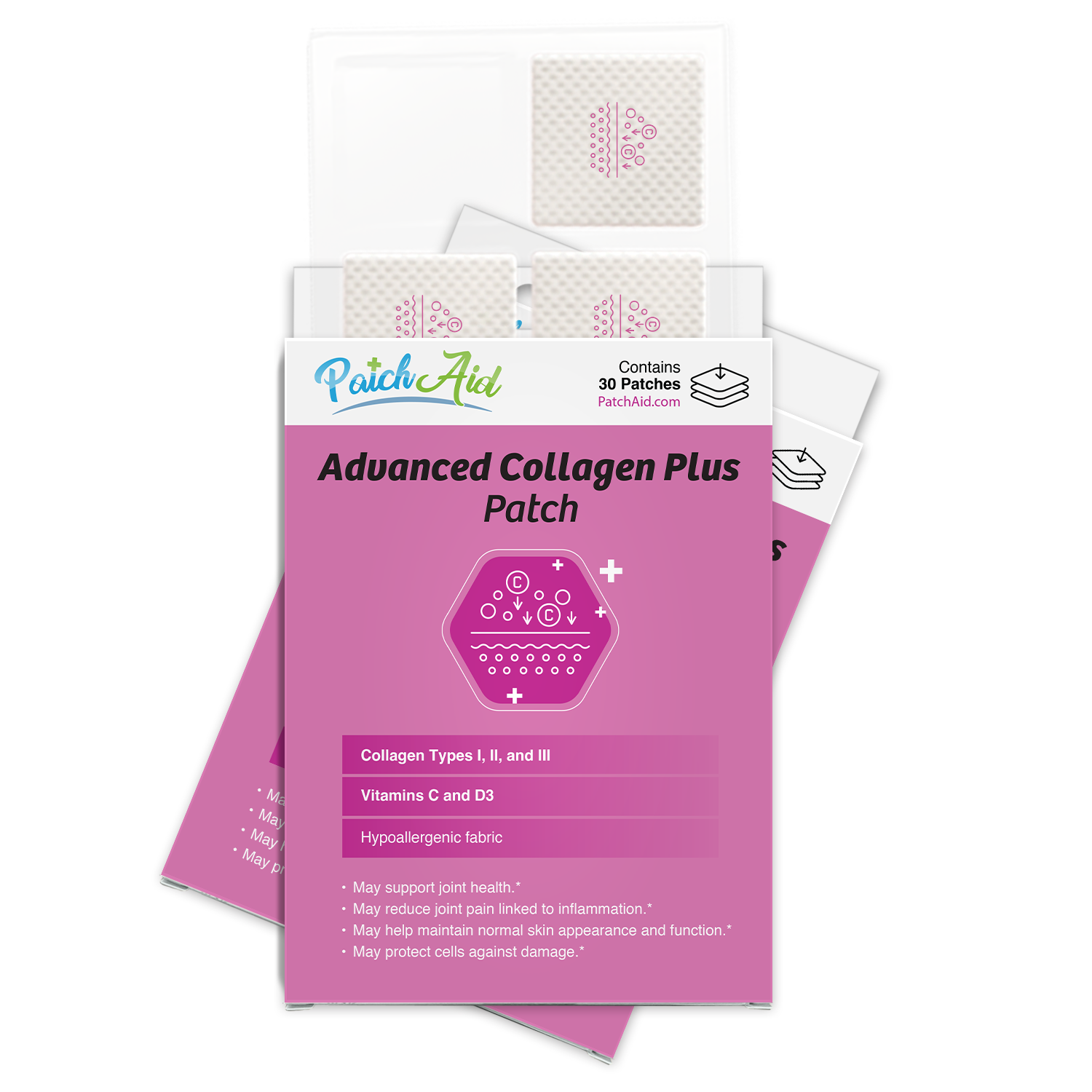 Advanced Collagen Plus Patch - Skin, Joint & Bone Health