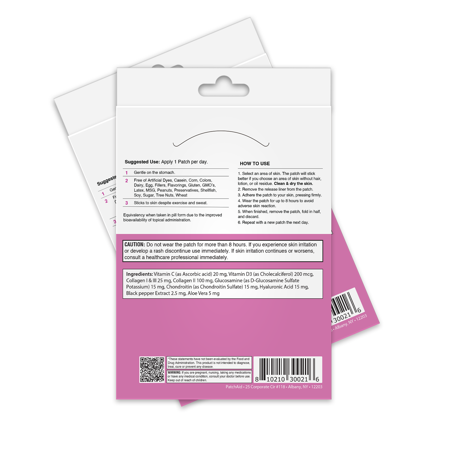 Advanced Collagen Plus Patch - Skin, Joint & Bone Health
