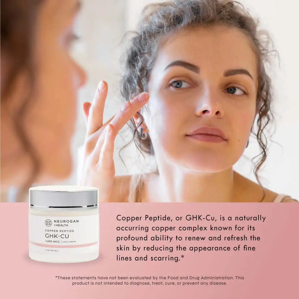 Ghk-Cu Copper Peptide Face Cream (Save $10 off order with add-on purchase of Ghk-Cu Copper Peptide Neck & Face Serum)