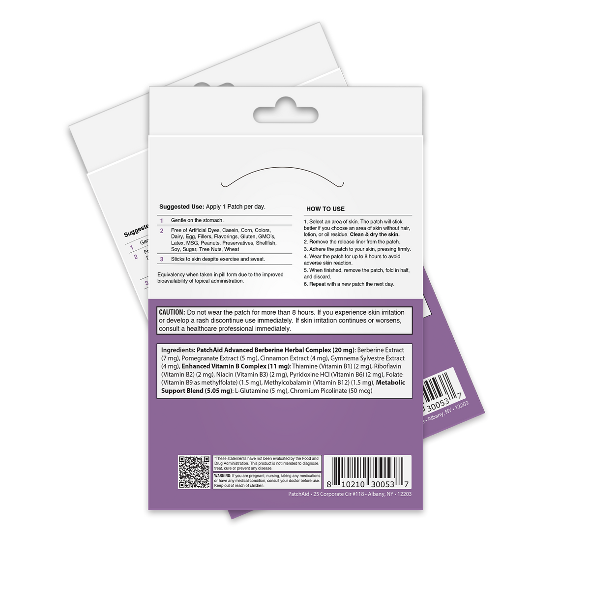 Berberine Patch – GLP-1 Support & Appetite Control