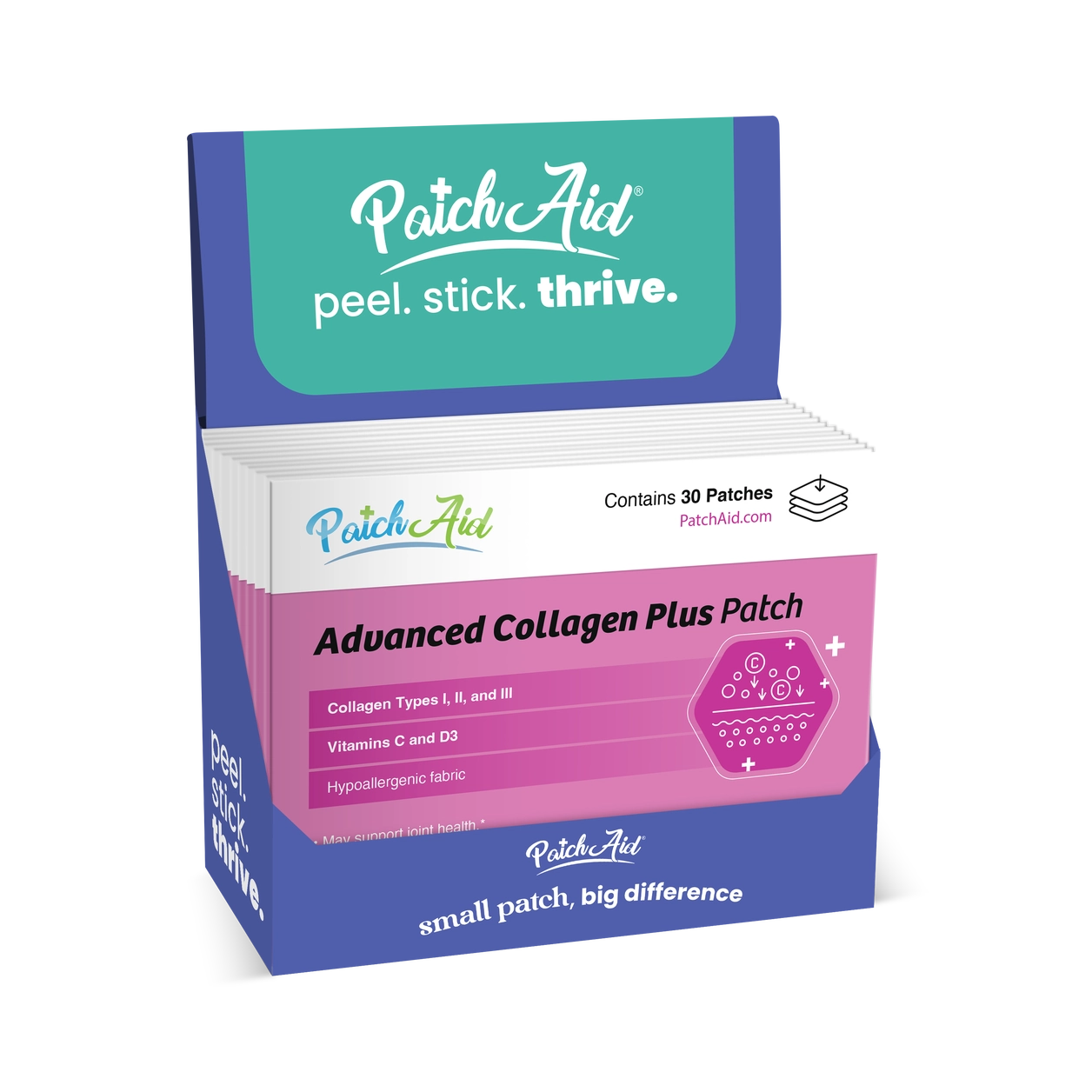 Advanced Collagen Plus Patch - Skin, Joint & Bone Health