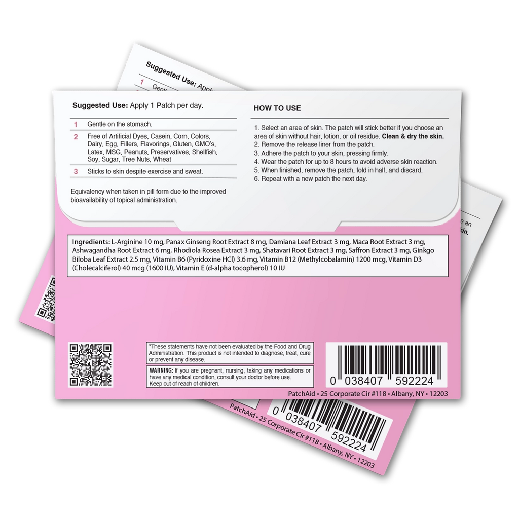 Awaken Her Female Libido Patch - Desire & Energy Support