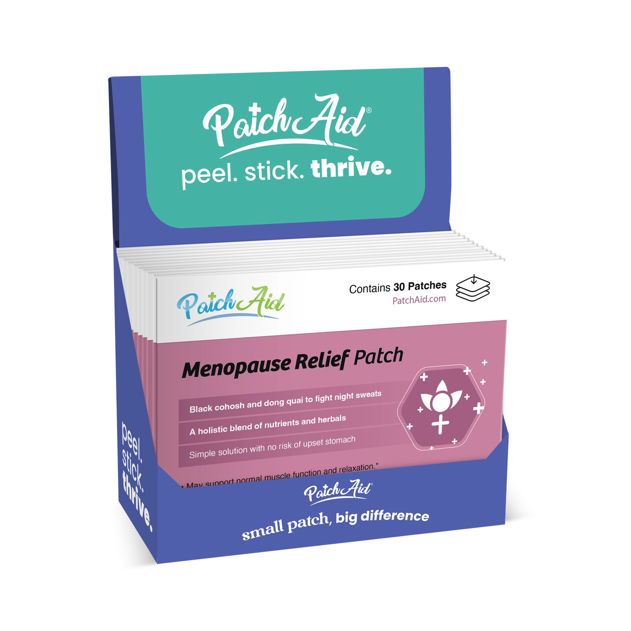 Menopause Relief Patch - Natural Symptom Relief & Support