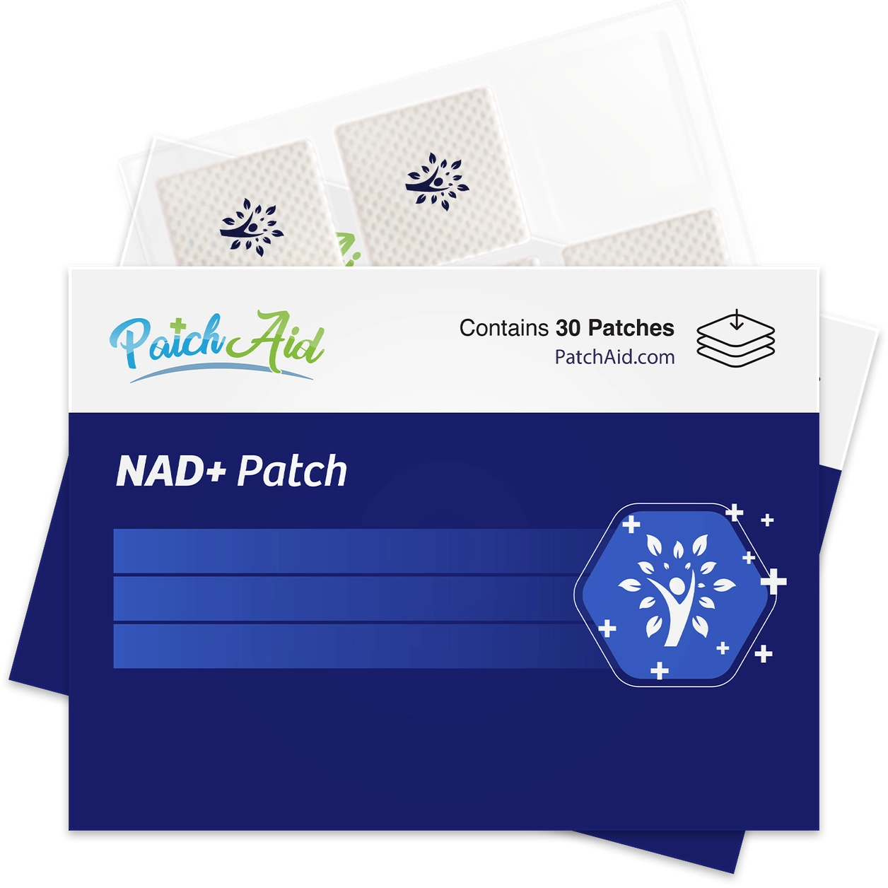 NAD+ (Nicotinamide Adenine Dinucleotide) — Cellular Energy & Longevity Support Patch