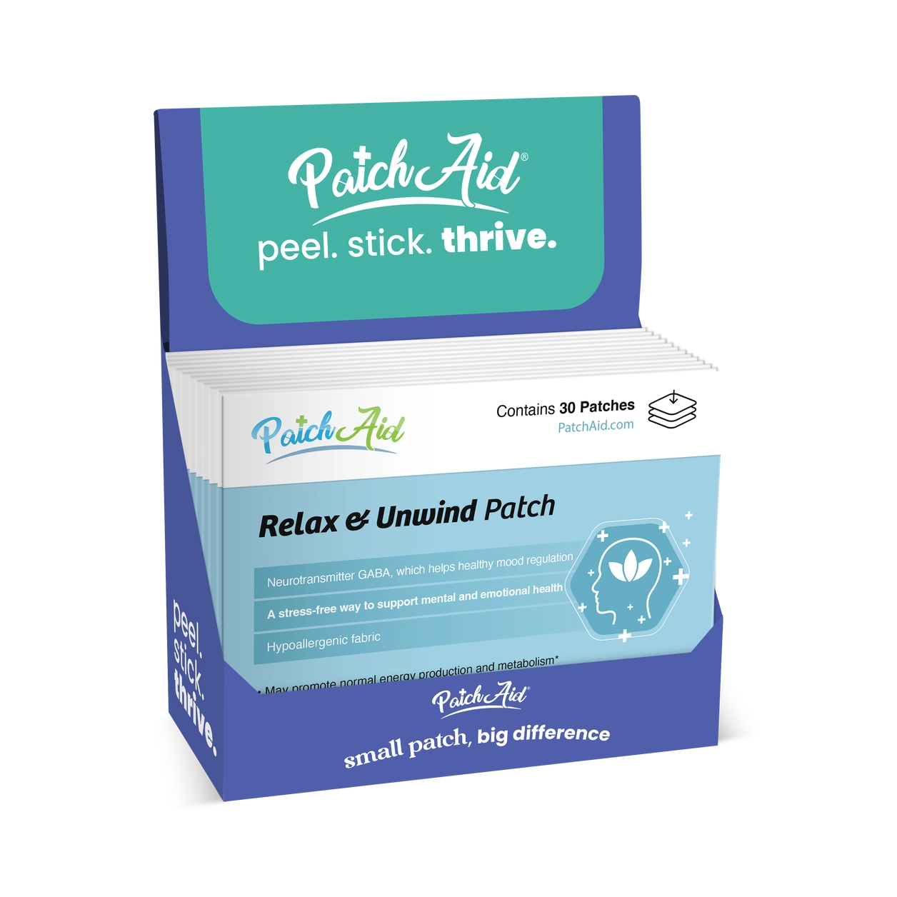 Relax & Unwind Patch - Stress Relief & Relaxation Support
