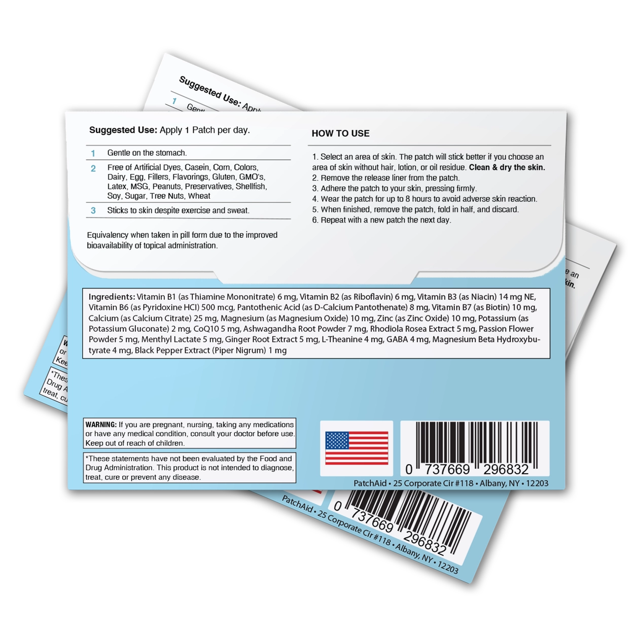 Relax & Unwind Patch - Stress Relief & Relaxation Support
