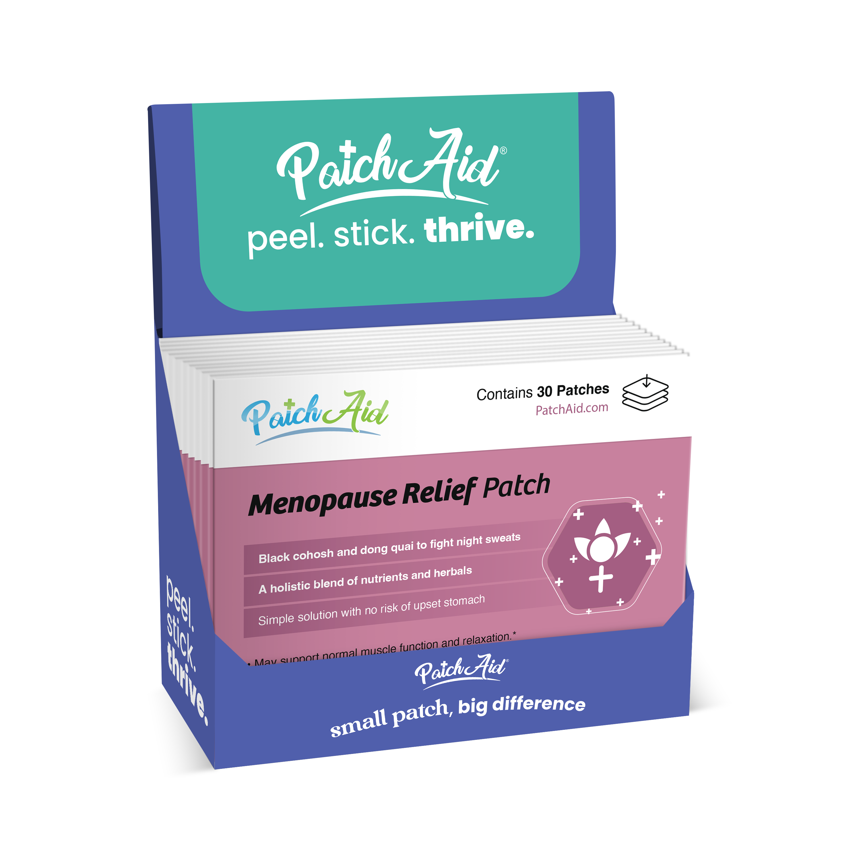 Menopause Relief Patch - Natural Symptom Relief & Support