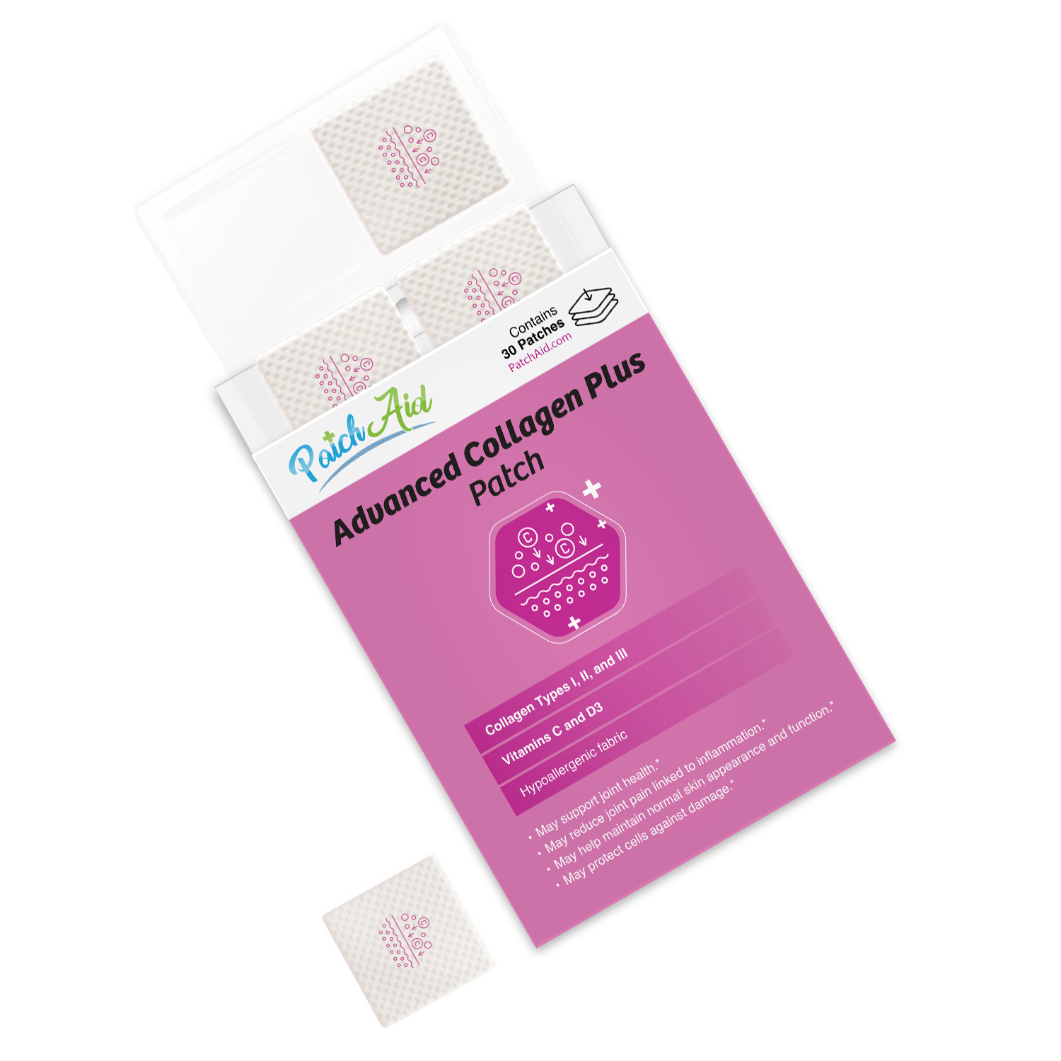 Advanced Collagen Plus Patch - Skin, Joint & Bone Health
