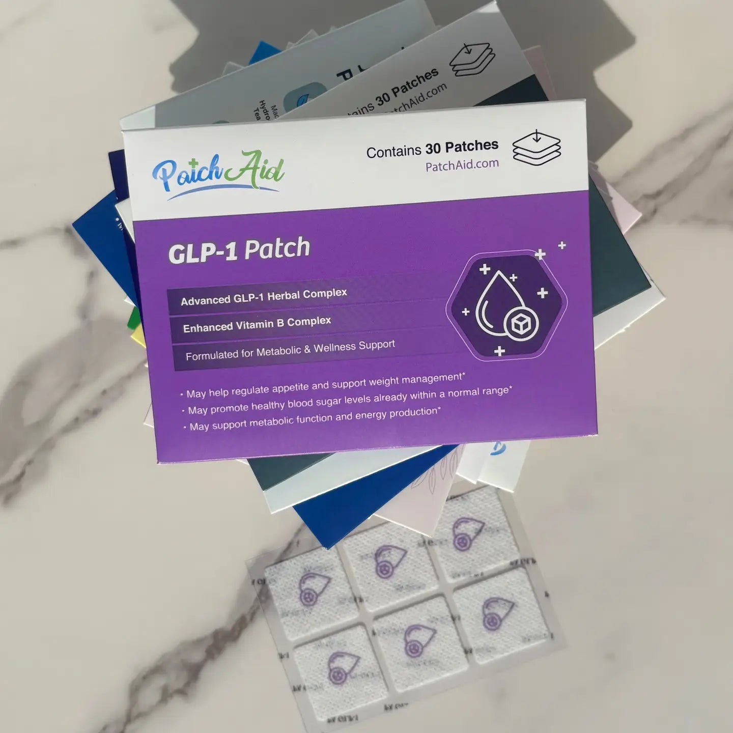 GLP-1 Transdermal Appetite Suppressant Patch – Metabolic Support, Craving Control & Weight Management