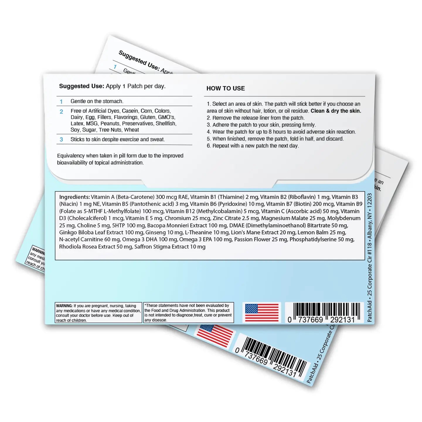 Focus and Clarity Patch - Cognitive & Memory Function