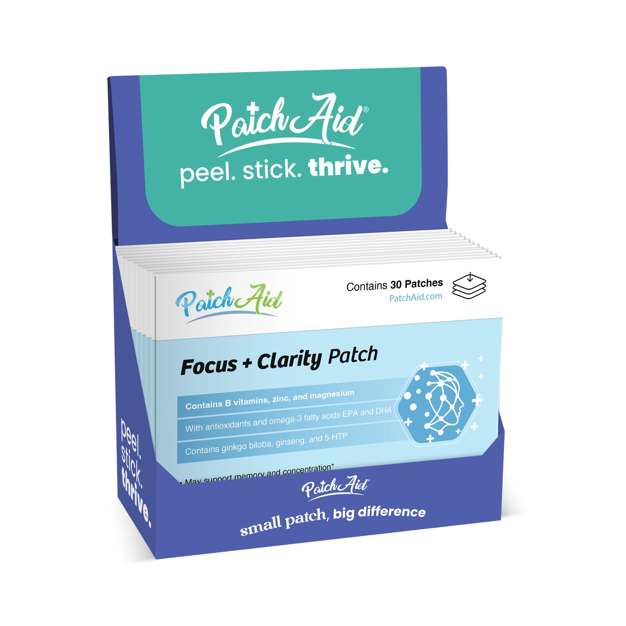 Focus and Clarity Patch - Cognitive & Memory Function
